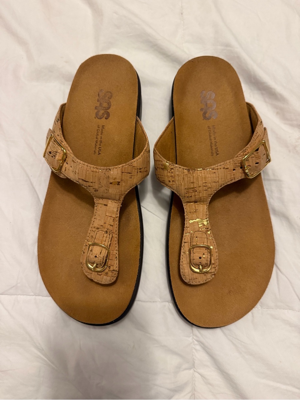 SAS Sanibel T-Strap Sandal sz 9.5